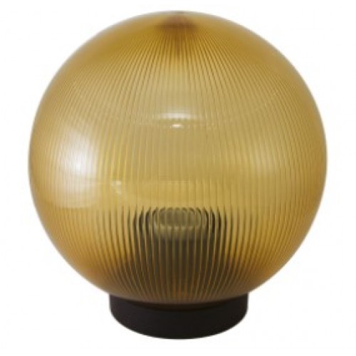 Светильник НТУ 02-100-304 шар золотой с огранкой d=300mm 100W TDM