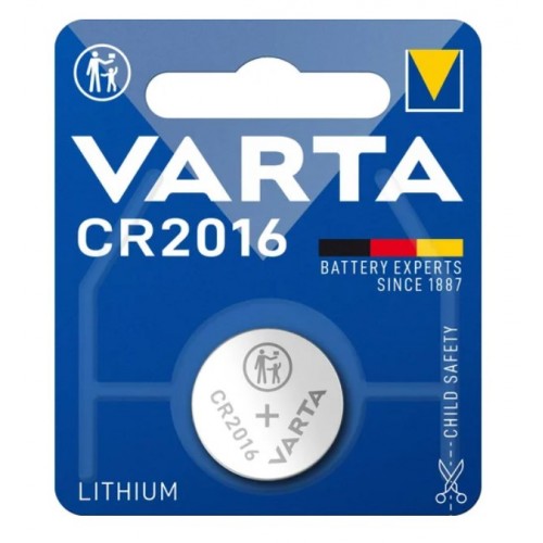 Элемент питания батарейка VARTA CR 2016 1 шт