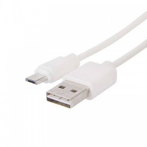 Шнур USB для microUSB моделей 1 м белый REXANT 18-0111