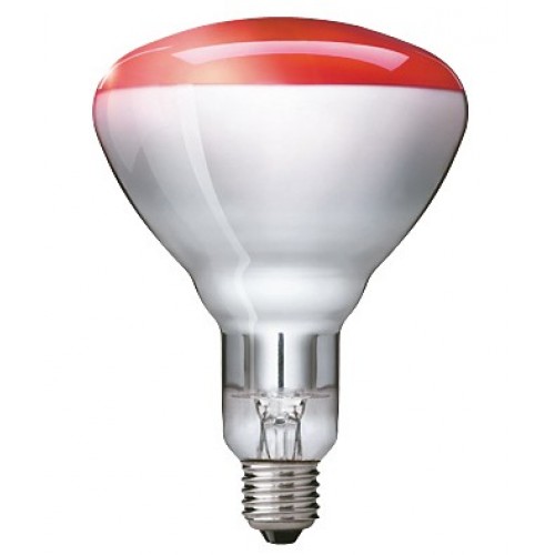 Лампа накаливания (инфракрасная) E27 150W 230-250V BR125