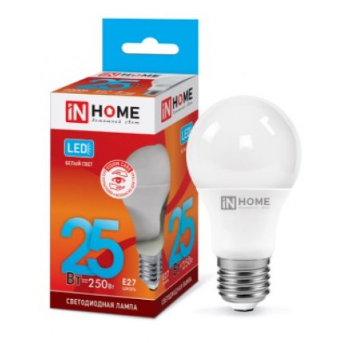 Лампа светодиодная LED-A70-VC 25W 230V E27 4000K 2250Лм IN HOME