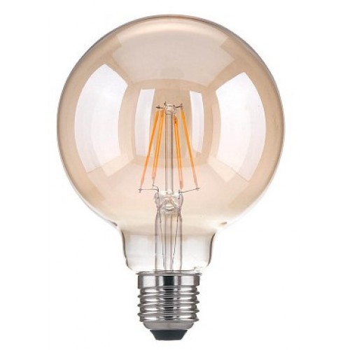 Лампа светодиодная CLASSIC F 6W 3300K E27 G95 тониров. Эл/стандарт