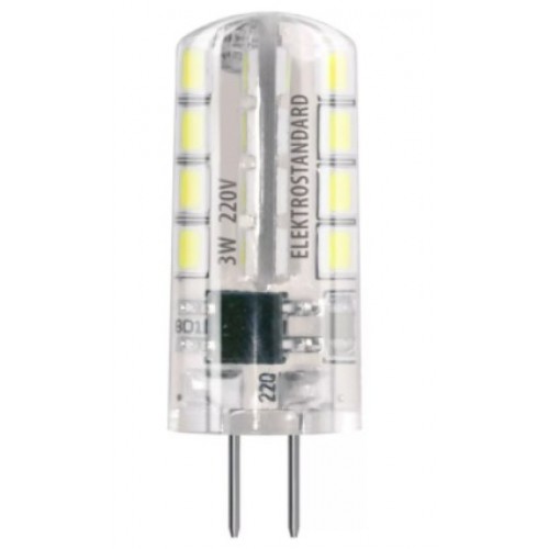 Лампа светодиодная LED - G4 SMD 3W AC 220V 360гр 3300К Эл/станд