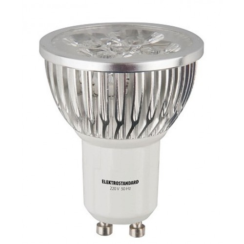 Лампа светодиодная LED-GU10 GCDR 04SMD 5W 6500K Эл/станд.