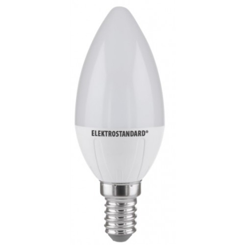 Лампа светодиодная LED-Свеча на ветру матов. CDW LED 6W 4200K E14 Эл/станд.