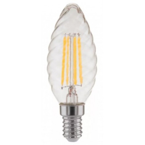 Лампа светодиодная LED-Свеча  прозрач.CD F 7W 3300К Е27 Эл/стандарт