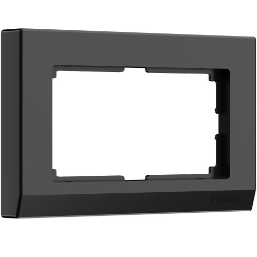 Рамка для двойной розетки черный Stark WL04-Frame-01-DBL WERKEL