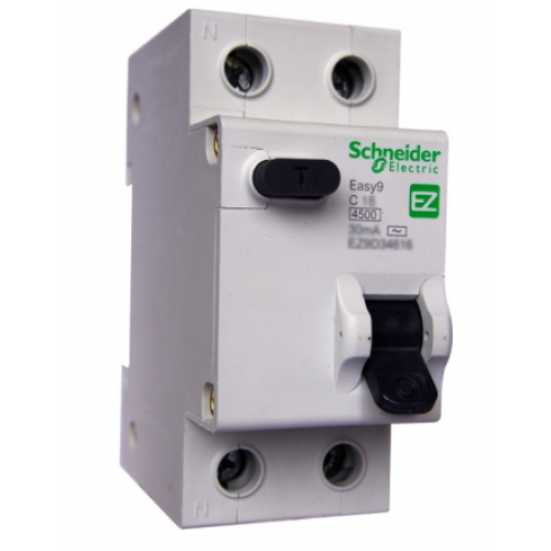 Автоматический выключатель дифференциального тока Schneider Electric Easy9 1п+N 2мод.С32А 30mA AC EZ9D34632