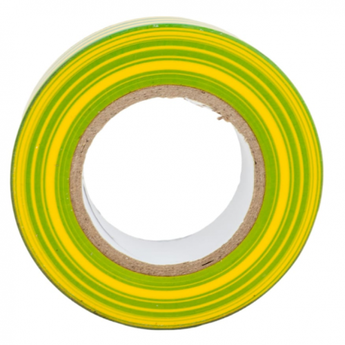 Изолента ПВХ 19 мм x20 м х0,15 мм Желто-зеленая RIPO 006-200007