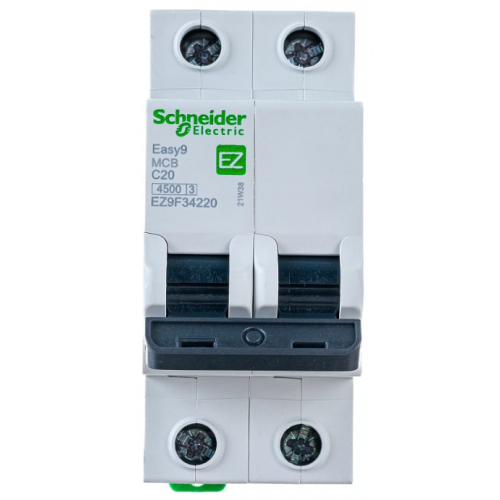 Автоматический выключатель Schneider Electric Easy9 2P C20A EZ9F34220