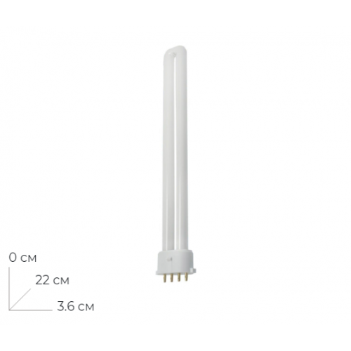 Лампа люминесцентная линейная 2G7  КЛЛ 11W EST9 1U/T4 FERON