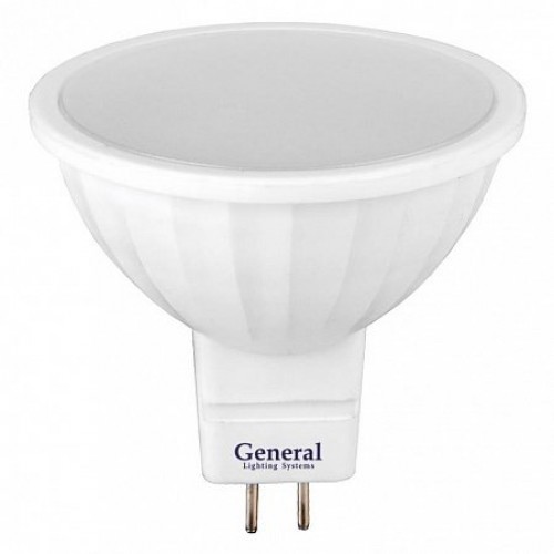 Лампа светодиодная Эко MR16 GU5.3 Матовый GLDEN-MR 8W 220V