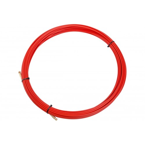 Протяжка кабельная мини УЗК в бухте стеклопруток d=3,5 мм 20 м Красная REXANT 47-1020