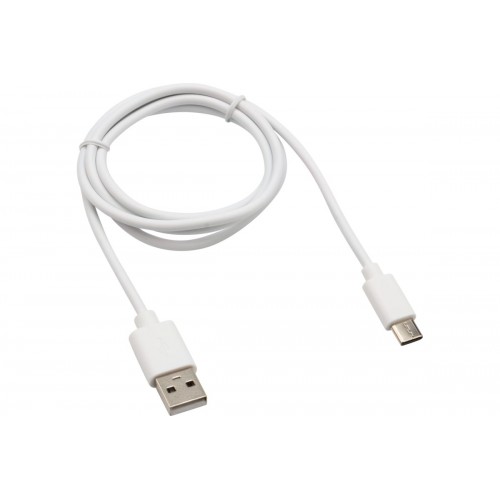 Шнур USB 3.1 typeC male- USB2.0 male 1 метр Белый REXANT 18-1895
